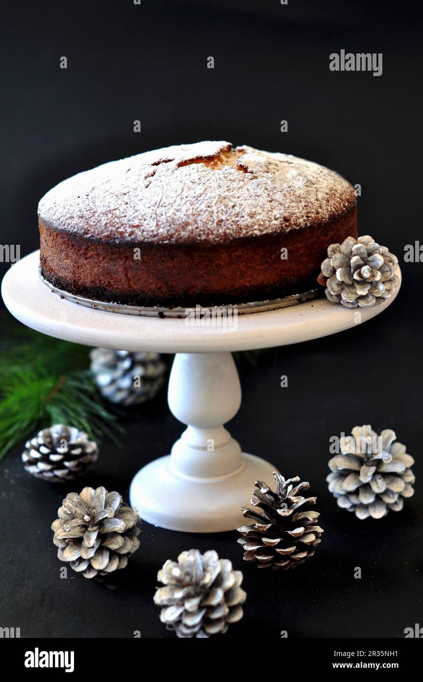 Babka (Polacco torta lievito) per Natale Foto Stock