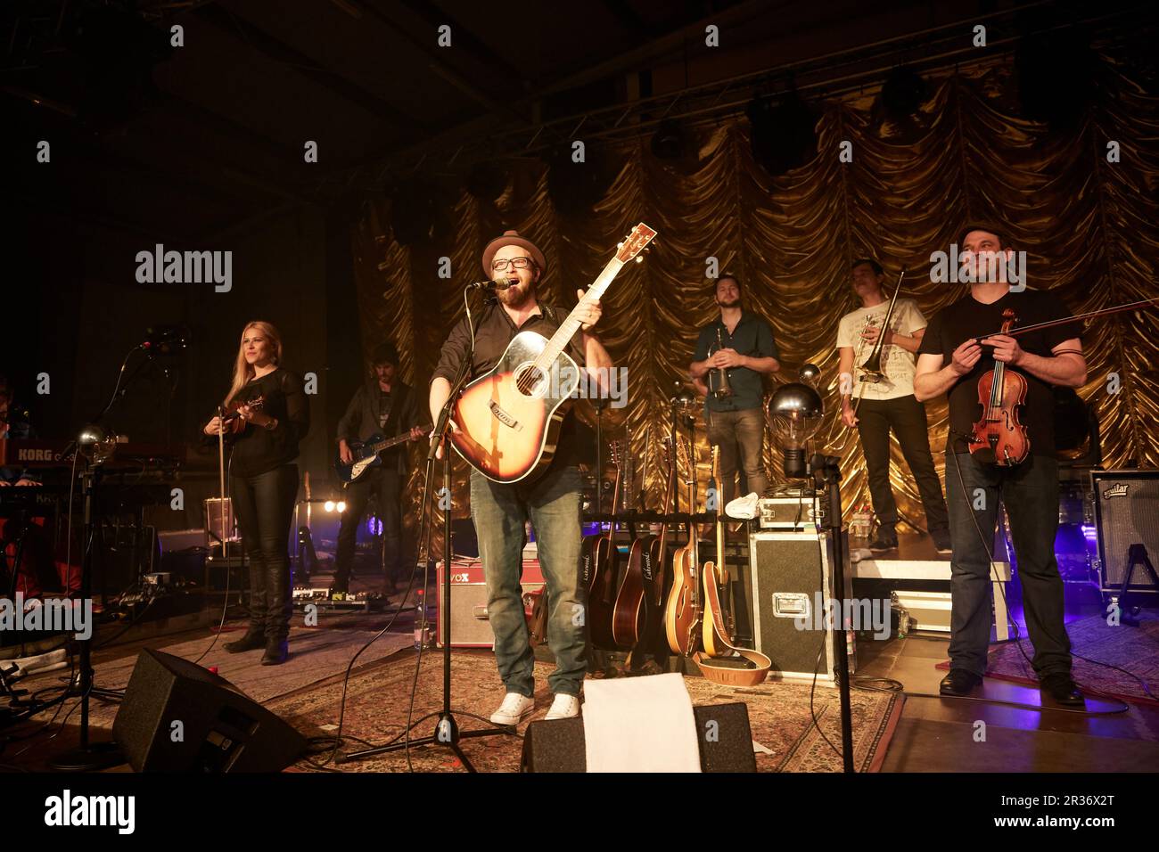 Gregor Meyle & Band Foto Stock