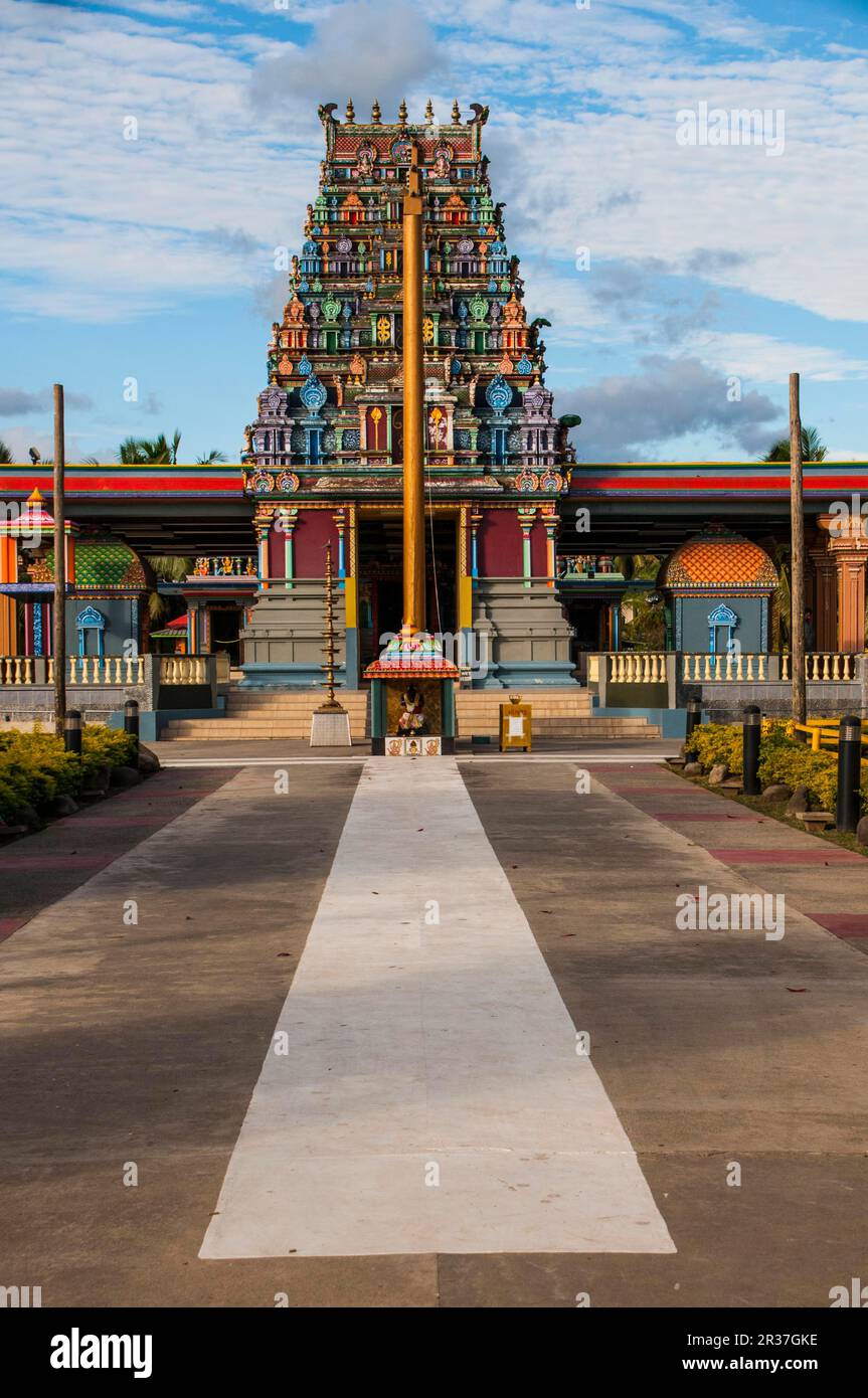 Sri Siva Subramaniya tempio indù, Nadi, Viti Levu, Isole Figi Foto Stock