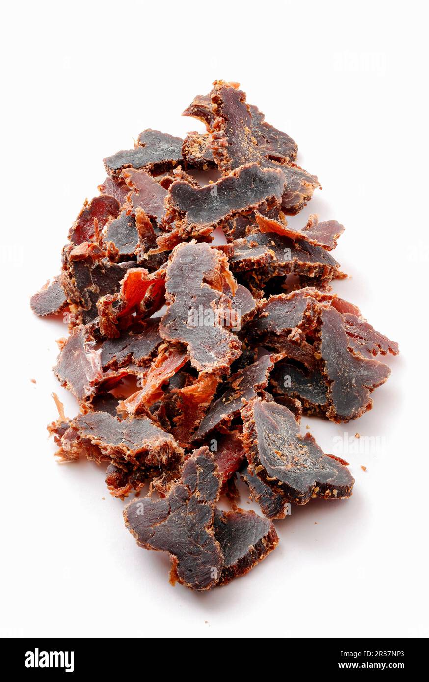 Billtong (pesce secco, Sudafrica) Foto Stock