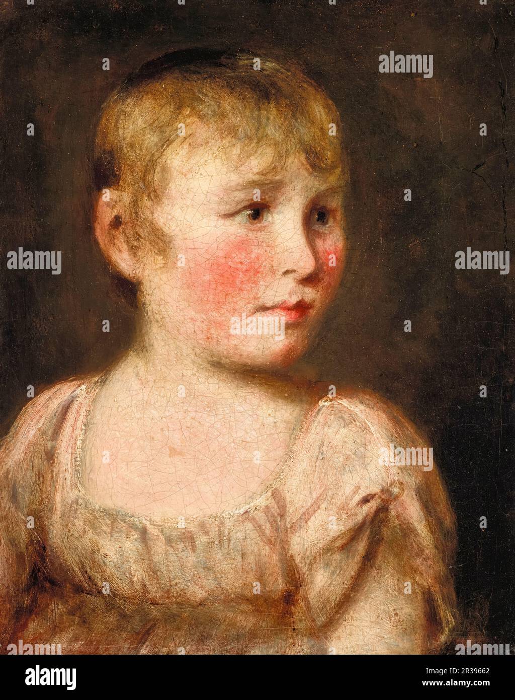 John Constable, Ritratto di Eliza Lewis, dipinto prima del 1837 Foto Stock
