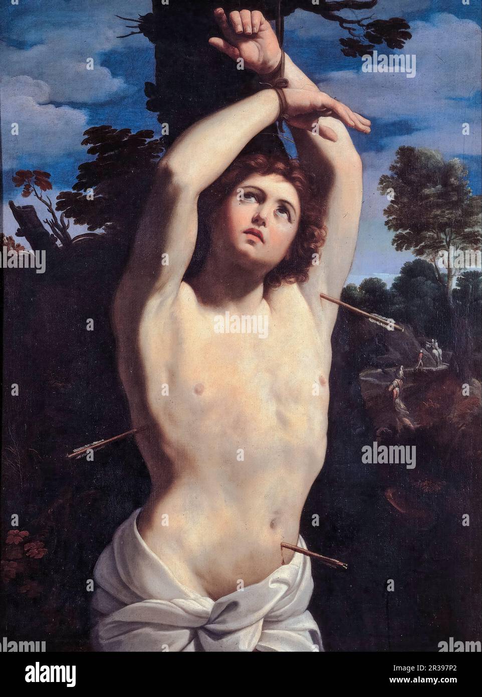 Guido reni, San Sebastiano, pittura 1615 Foto Stock