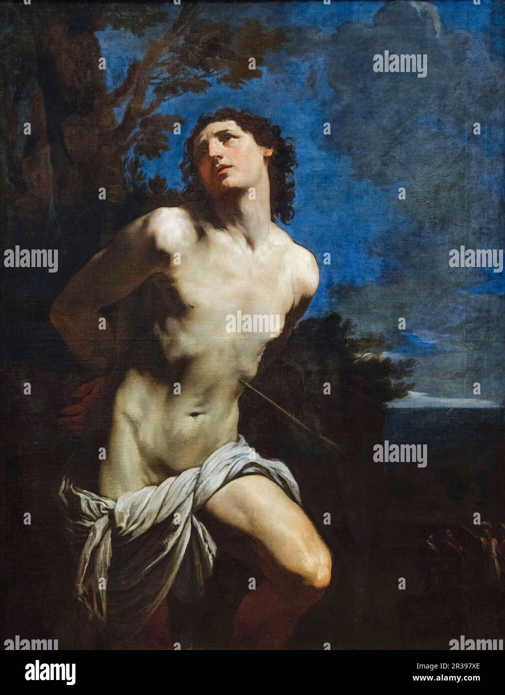 Guido reni, San Sebastiano, dipinto prima del 1642 Foto Stock