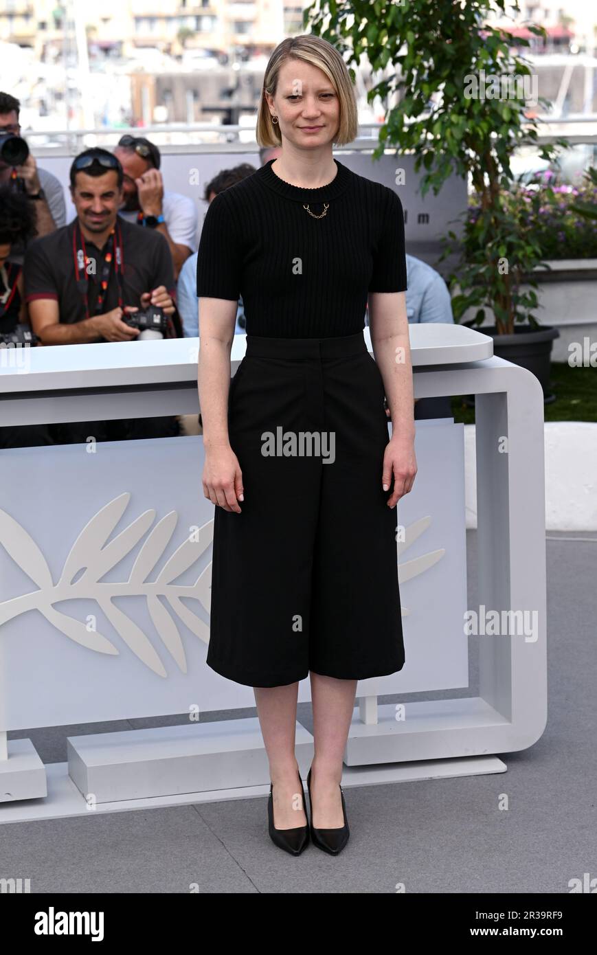 Cannes, Francia. 23rd maggio, 2023. Cannes, Francia. 23rd maggio 2023 mia Wasikowska alla fotocall per il Club Zero, parte del Festival del Cinema di Cannes 76th, Palais des Festival. Credit: Doug Peters/Alamy Live News Foto Stock