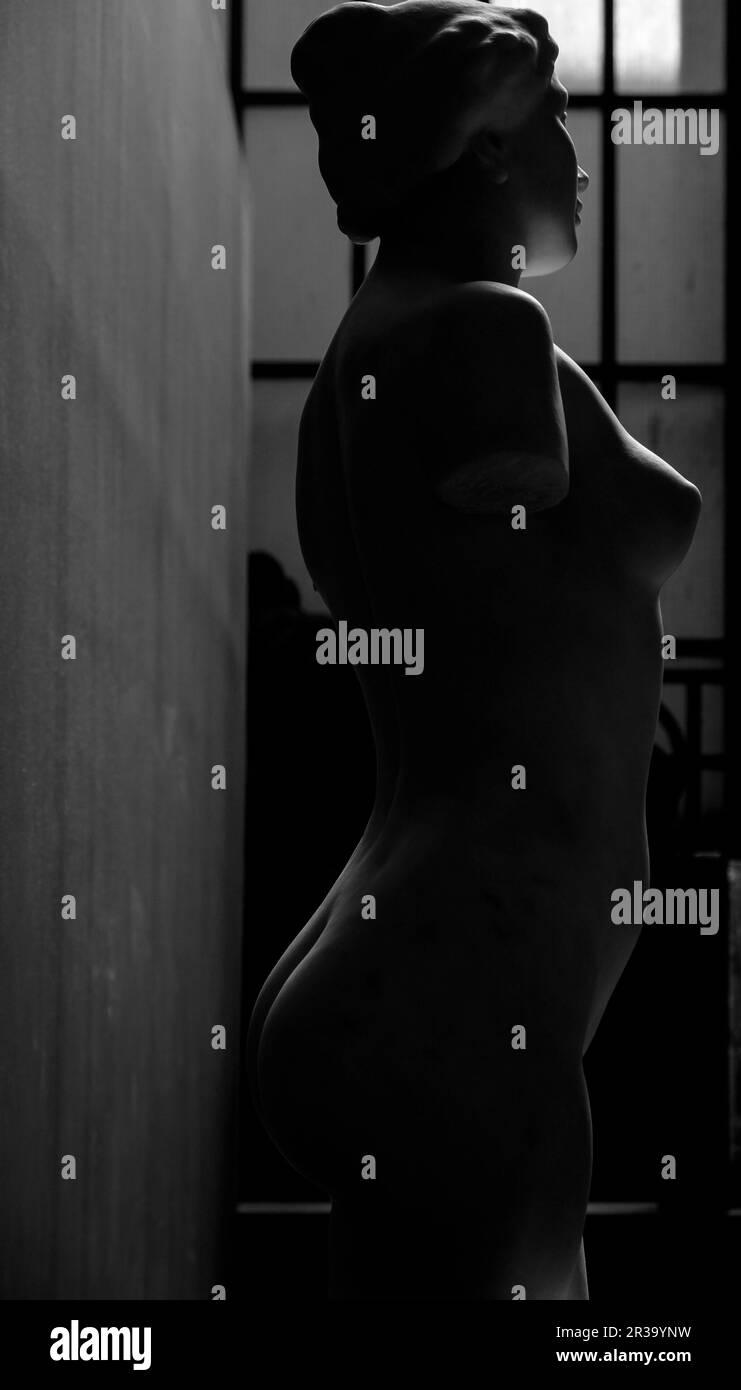 Jeunesse, Aristide Maillol, escultura de marmol, 1910, Museo de Orsay, Ministerio de Cultura y Comunicación Francés, Parigi, Francia, Europa occidentale. Foto Stock