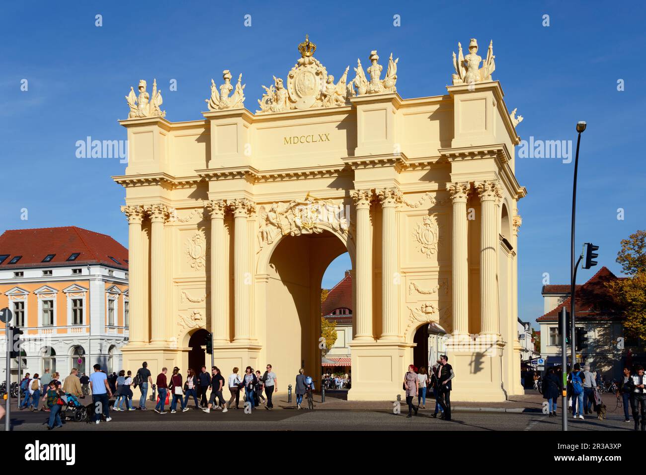Brandenburger Tor Foto Stock