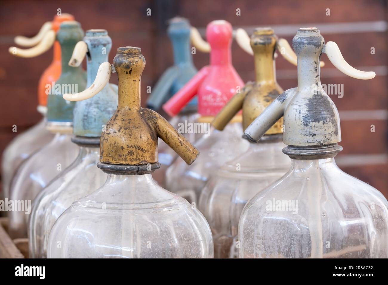 Sifone della soda fotografia stock. Immagine di vecchio - 15737198