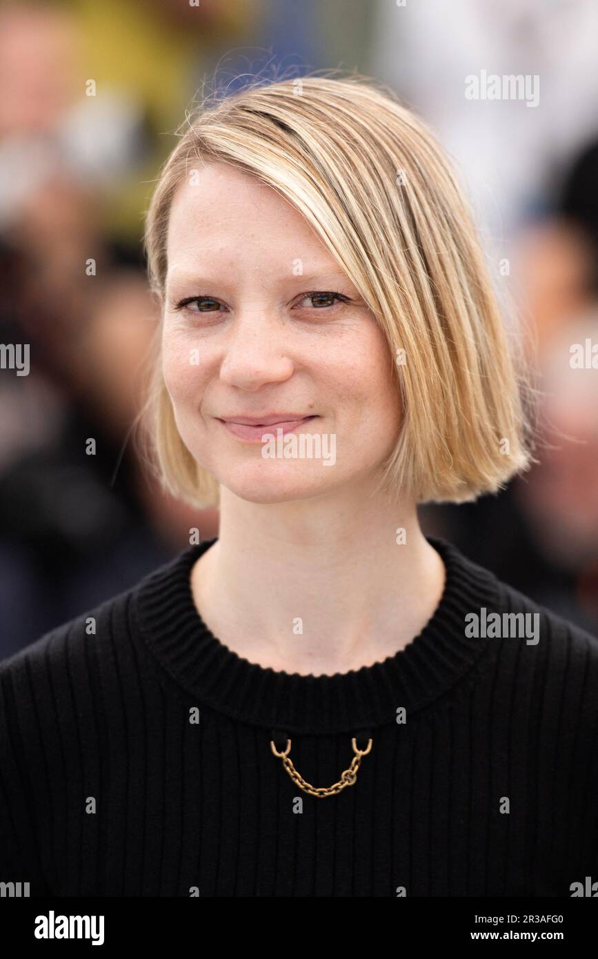 Cannes, Francia. 23rd maggio, 2023. Mia Wasikowska partecipa al Club Zero Photocall nell'ambito del 76th° Festival di Cannes a Cannes, in Francia, il 23 maggio 2023. Foto di Aurore Marechal/ABACAPRESS.COM Credit: Abaca Press/Alamy Live News Foto Stock