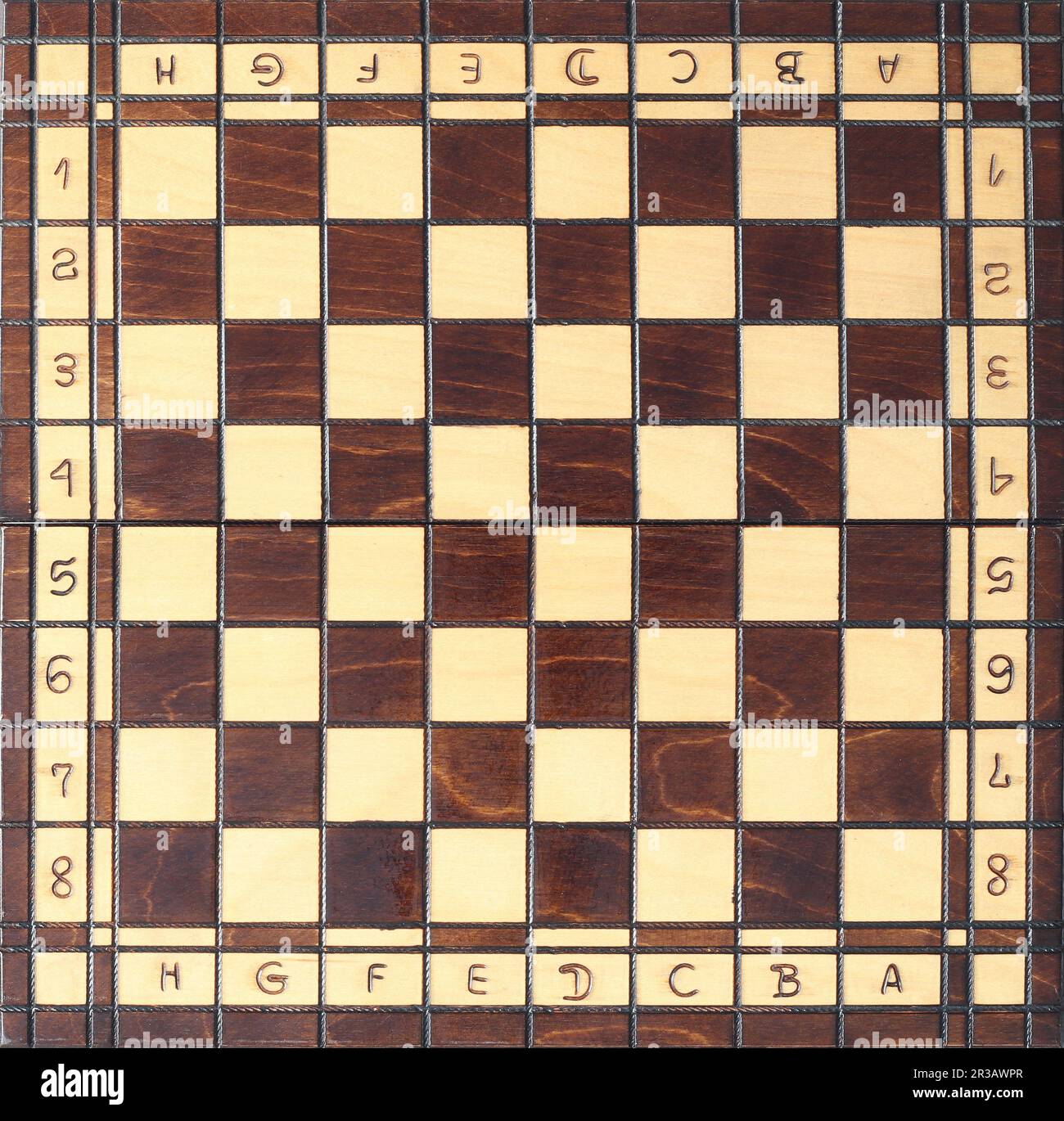 Scacchiera sfondo Foto Stock
