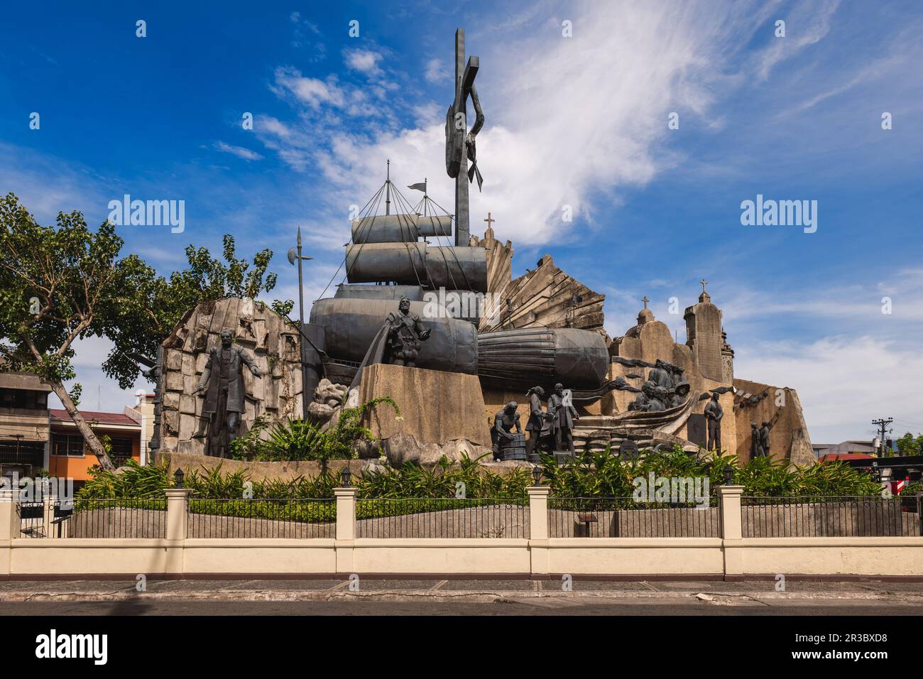 2 maggio 2023: Patrimonio del Monumento di Cebu nella città di Cebu, Filippine è stato costruito dall'artista locale, Eduardo Castrillo. La sua costruzione è iniziata nel luglio 19 Foto Stock