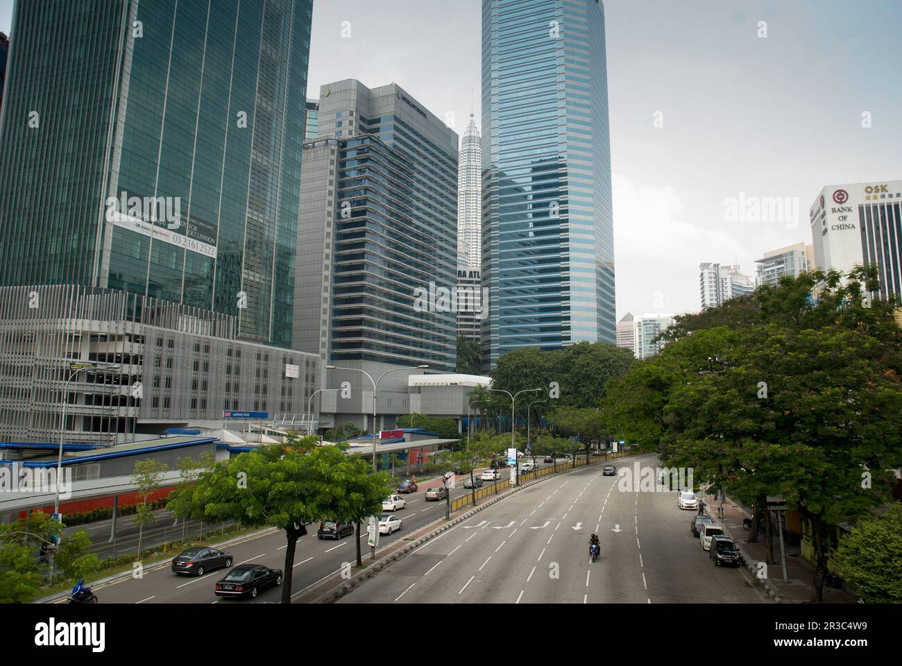 Jin Tun Razak, Kuala Lumpur Foto Stock