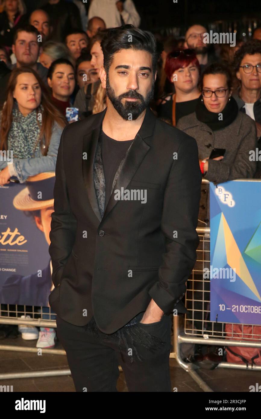 Ray Panthaki partecipa alla prima edizione britannica di 'Colette' durante il BFI London Film Festival 62nd all'Empire Leicester Square di Londra. Foto Stock