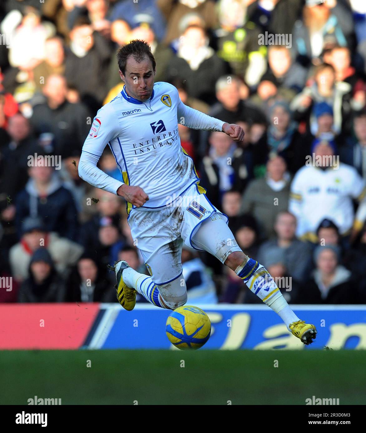 Luke VarneyLeeds United 2012/13 Leeds United V Tottenham Hotspur (2-1) 27/01/13 The fa Cup Fourth Round Photo: Robin Parker Fotospors International, Foto Stock