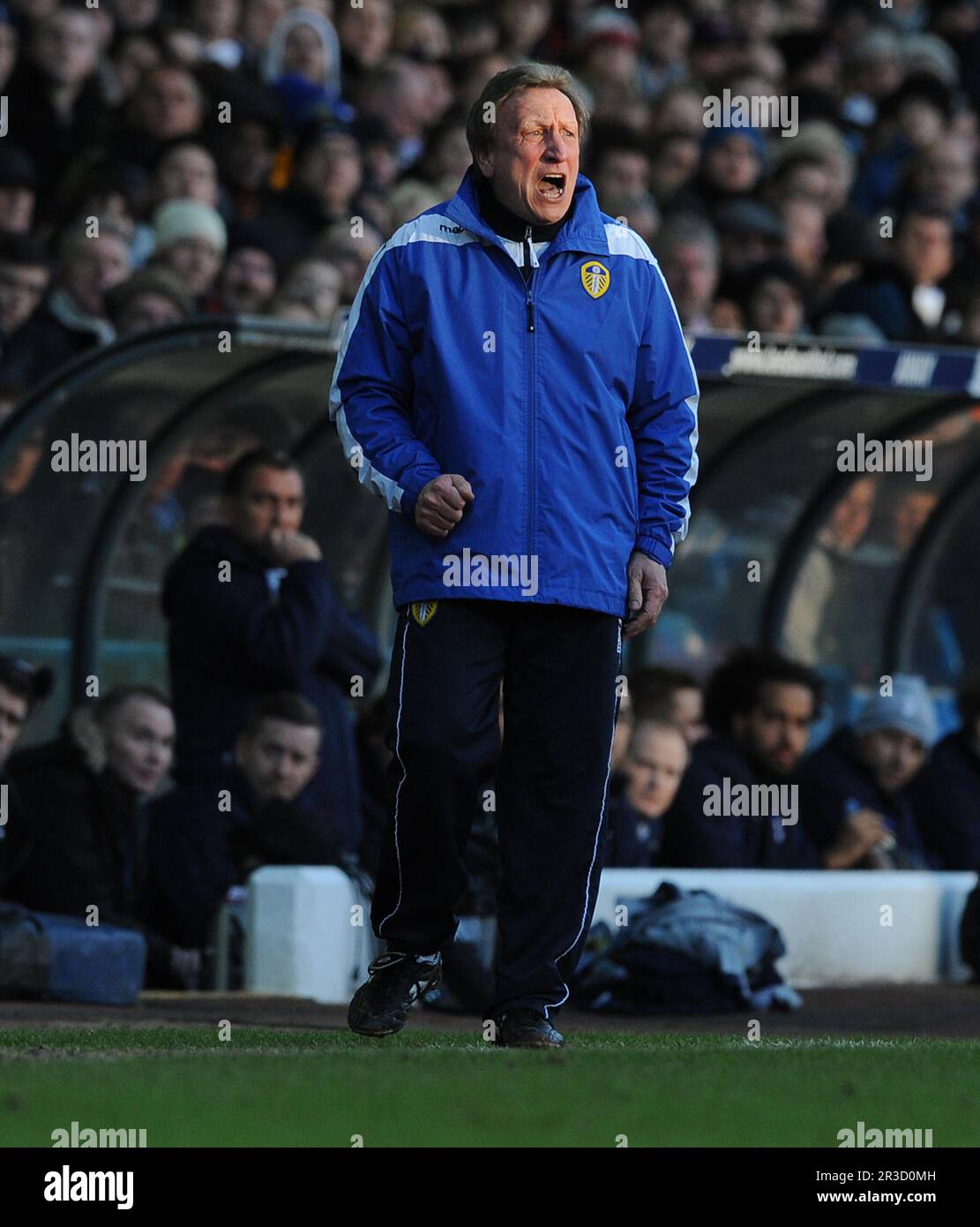 Neil Warnock ManagerLeeds United 2012/13 Leeds United V Tottenham Hotspur (2-1) 27/01/13 The fa Cup Fourth Round Photo: Robin Parker Fotosports Intern Foto Stock