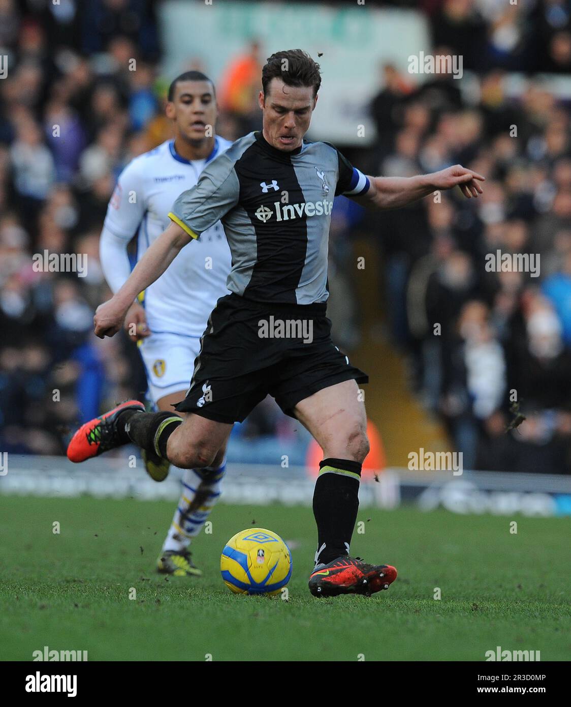 Scott ParkerTottenham Hotspur 2012/13 Leeds United V Tottenham Hotspur (2-1) 27/01/13 The fa Cup Fourth Round Photo: Robin Parker Fotospors interni Foto Stock