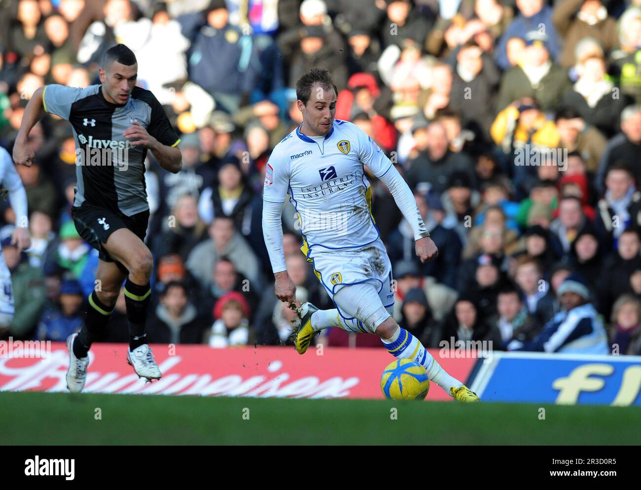 Luke VarneyLeeds United 2012/13 Leeds United V Tottenham Hotspur (2-1) 27/01/13 The fa Cup Fourth Round Photo: Robin Parker Fotospors International, Foto Stock