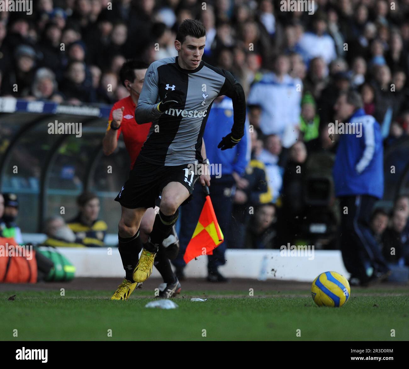 Gareth BaleTottenham Hotspur 2012/13 Leeds United V Tottenham Hotspur (2-1) 27/01/13 la fa Cup Fourth Round Photo: Robin Parker Fotosports Internatio Foto Stock