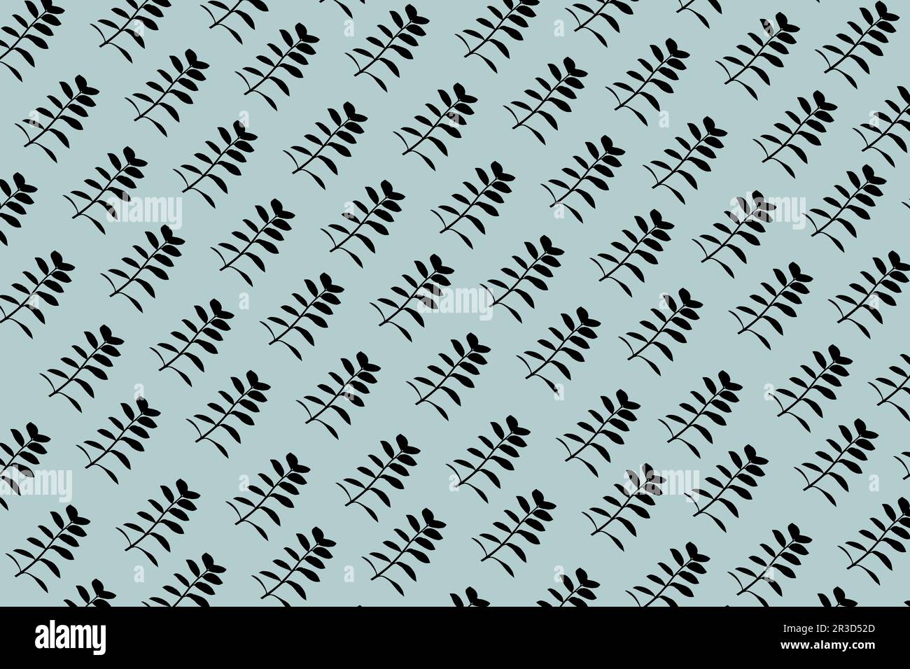 Motivo di palme smeraldo Foto Stock