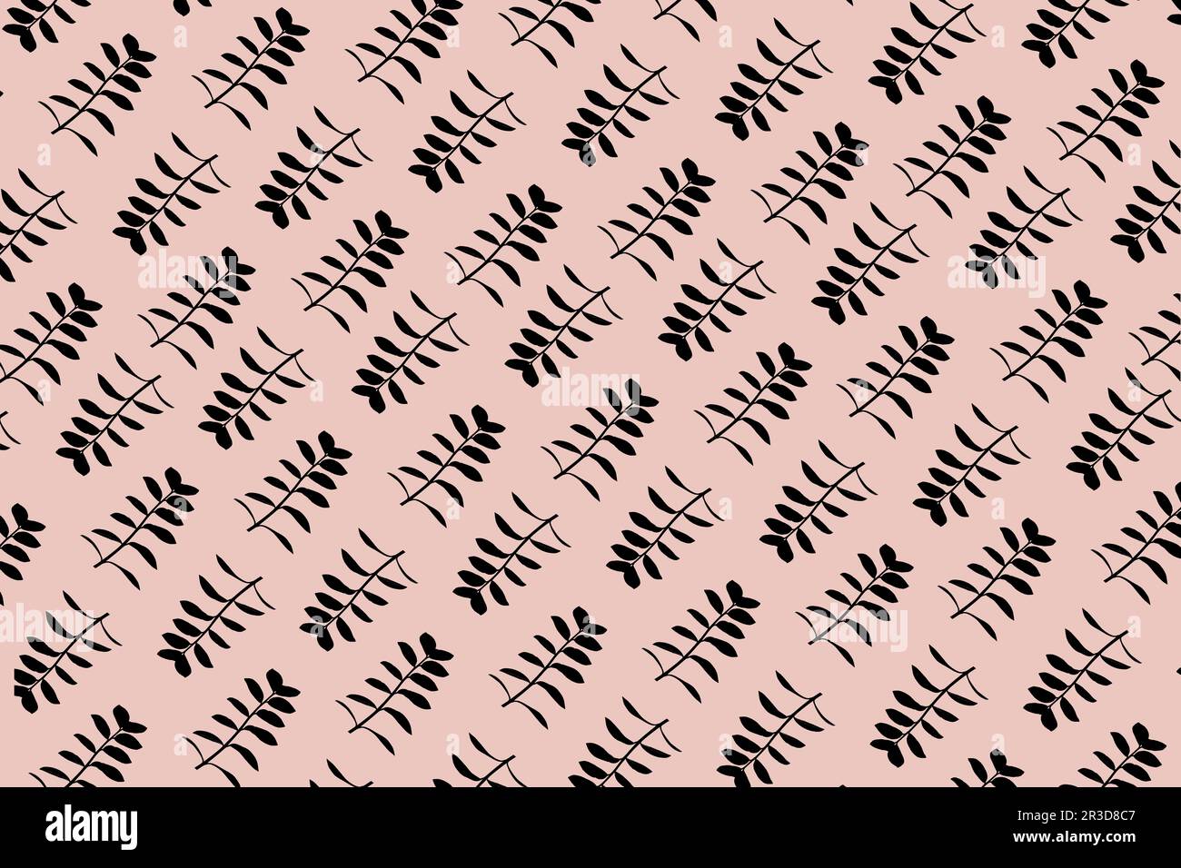 Motivo di palme smeraldo Foto Stock