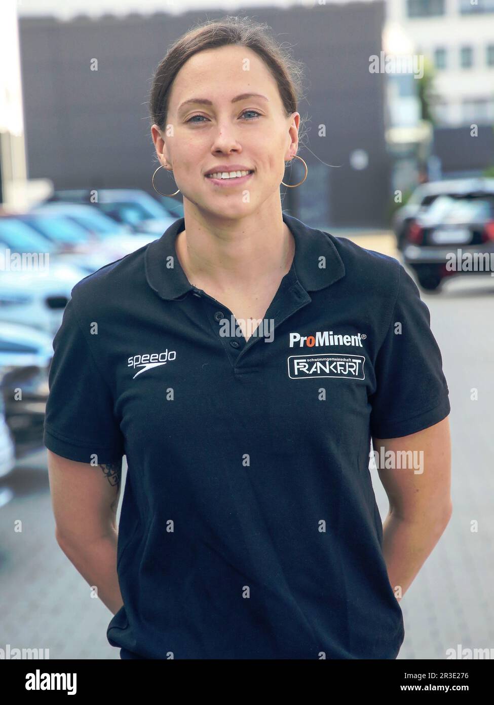 Il nuotatore tedesco Sarah KÃ¶hler SG Francoforte all'addio delle Olimpiadi di Tokyo 2021 Foto Stock