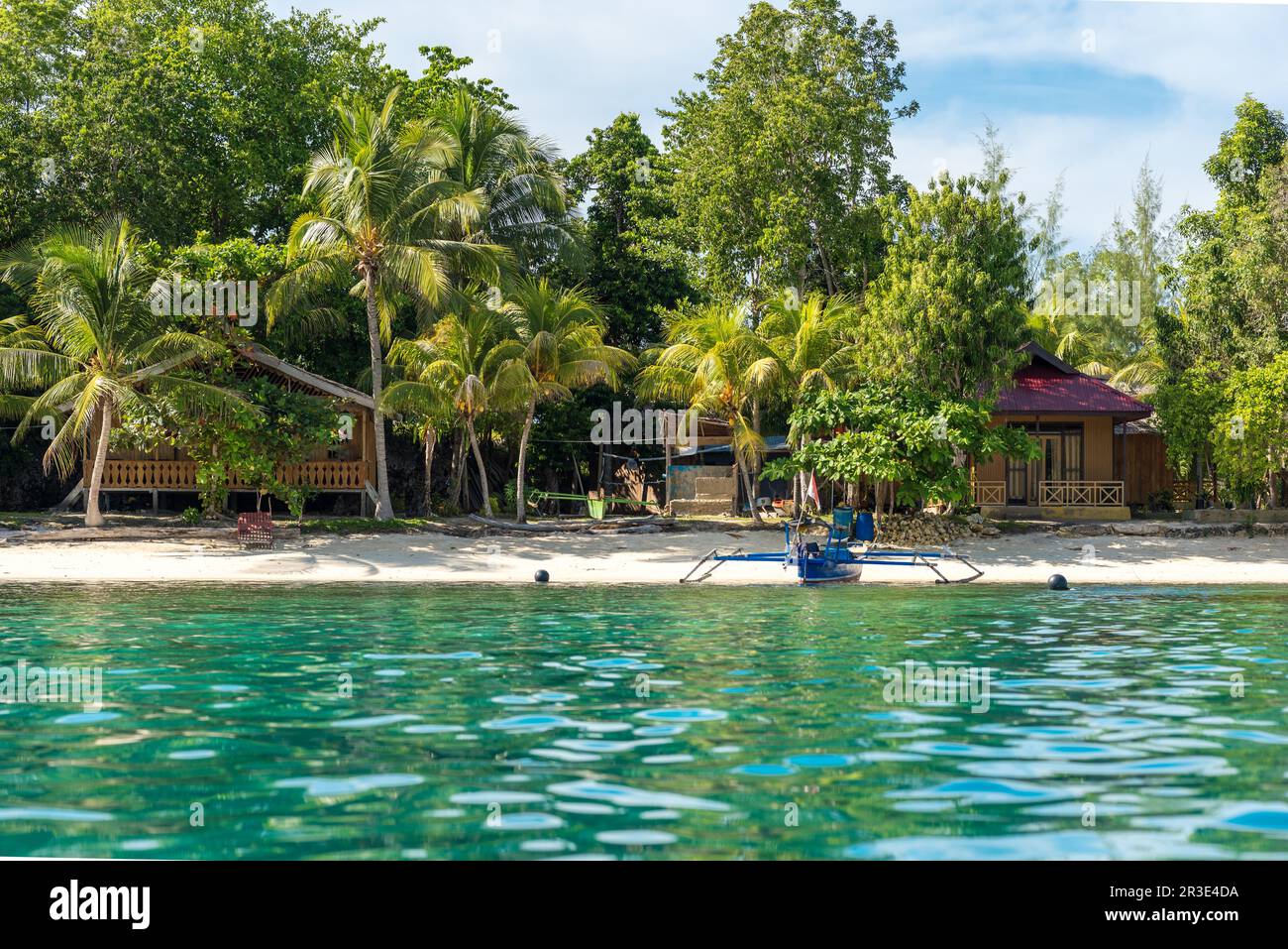 L'Isola Togiana è un paradiso nel Golfo dei Tomini a Sulawesi Foto Stock