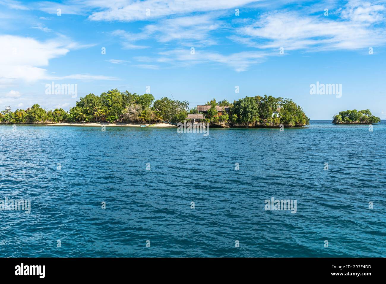 L'Isola Togiana è un paradiso nel Golfo dei Tomini a Sulawesi Foto Stock