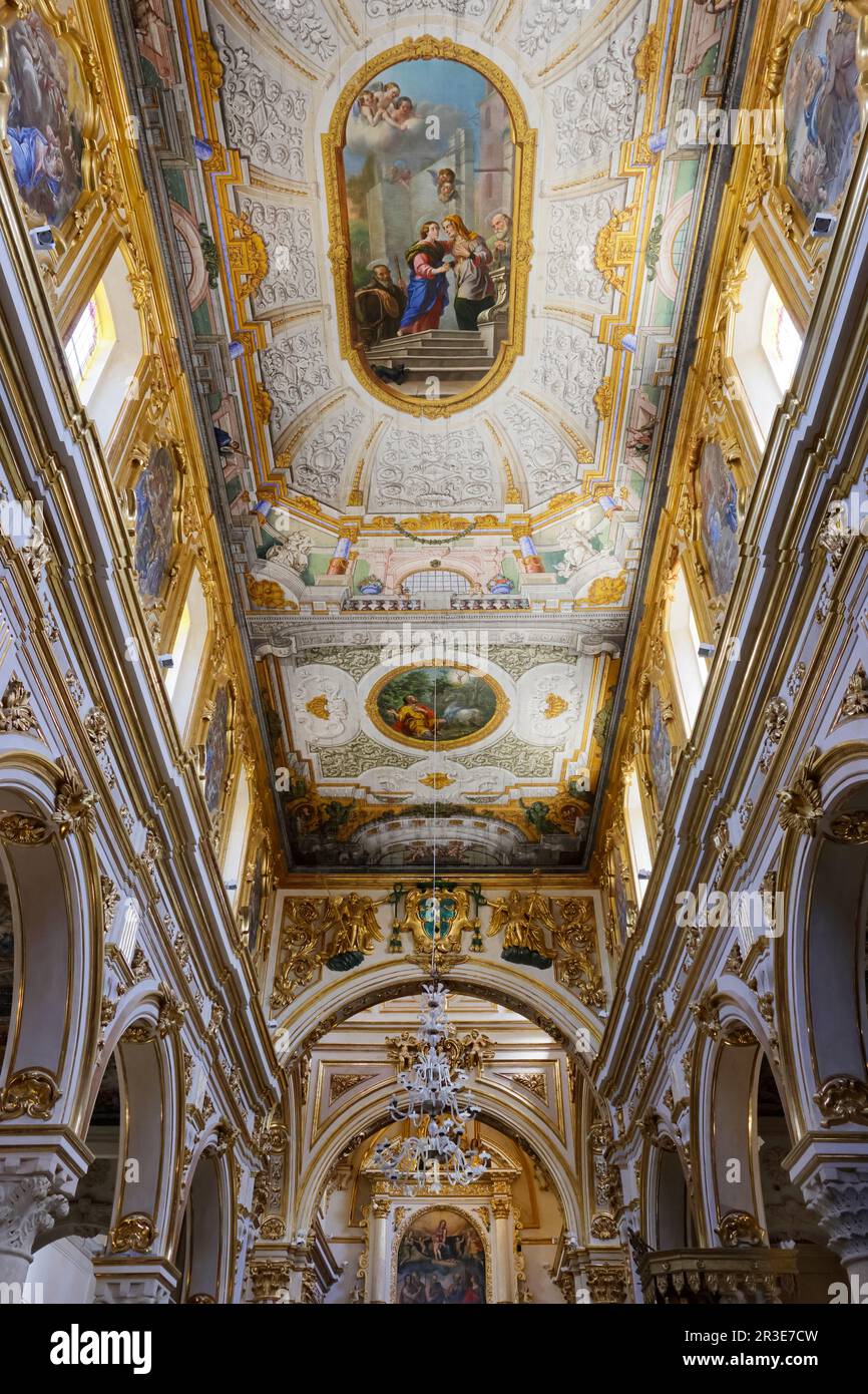 Cattedrale di Matera, Cattedrale di Maria Santissima della Bruna e Sant'Eustachio, in Basilicata Foto Stock