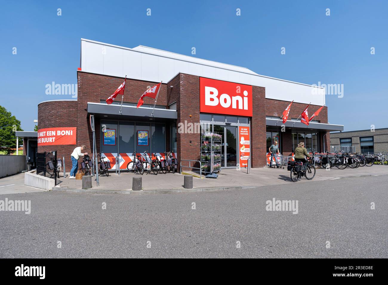 Supermercato Boni a IJsselmuiden, Paesi Bassi Foto Stock