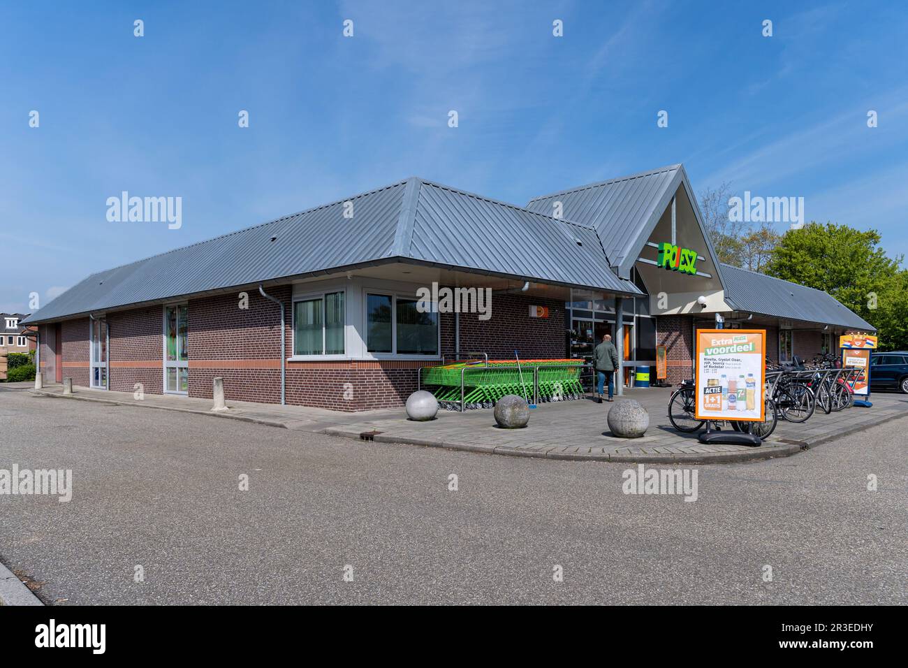 Supermercato Poiesz a IJlst, Paesi Bassi Foto Stock