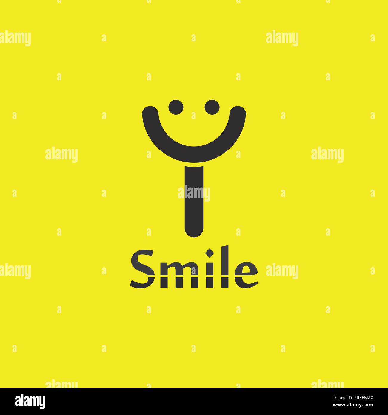 Sorridere icona, sorriso, logo vettore design felice emoticon Business, divertente design e vettore emoticon felicità Illustrazione Vettoriale