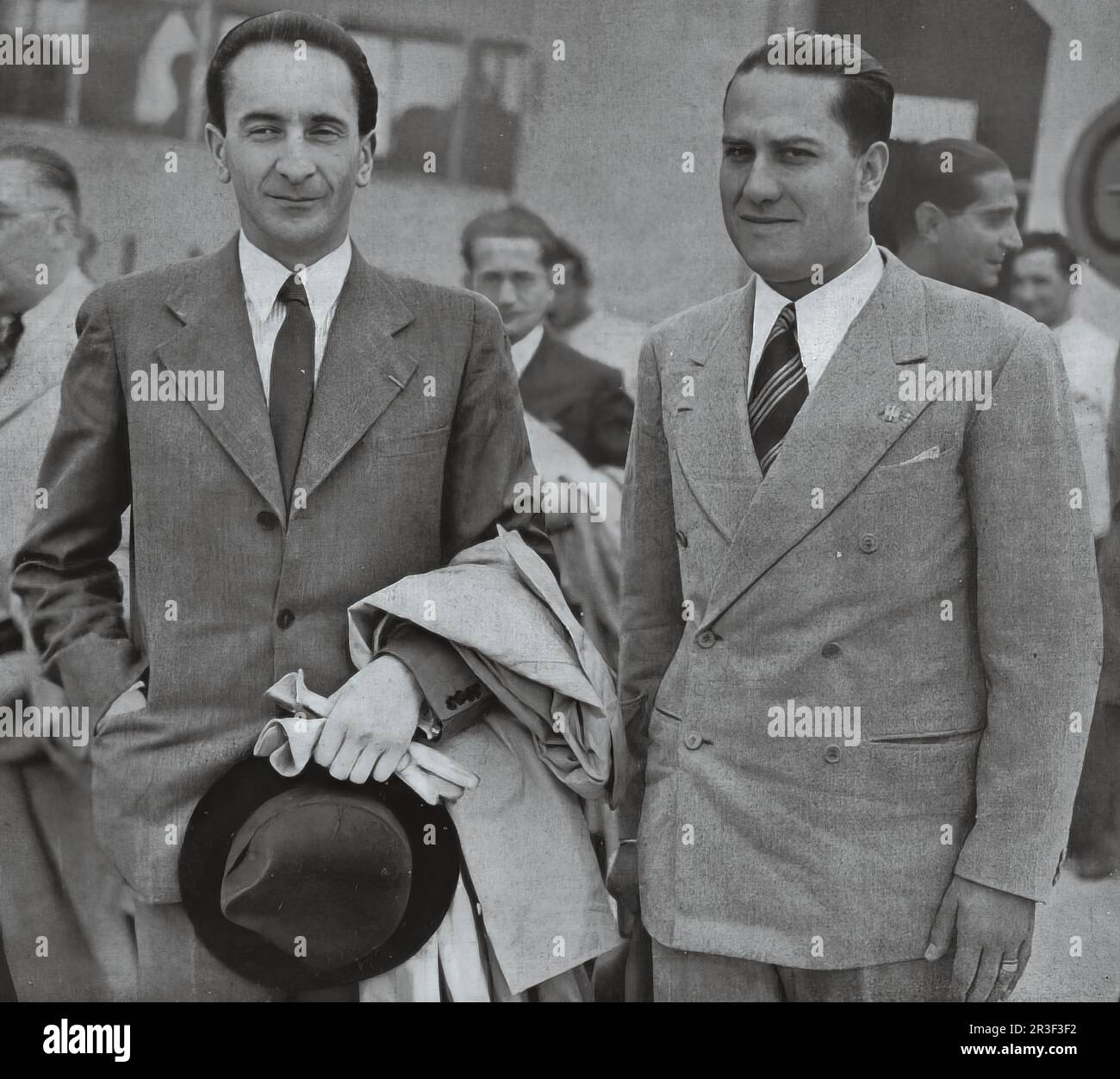 Gian Galeazzo ciano, uomo politico italiano, figura importante del regime fascista italiano, nel 1930 sposò Edda, figlia di Mussolini. Foto Stock