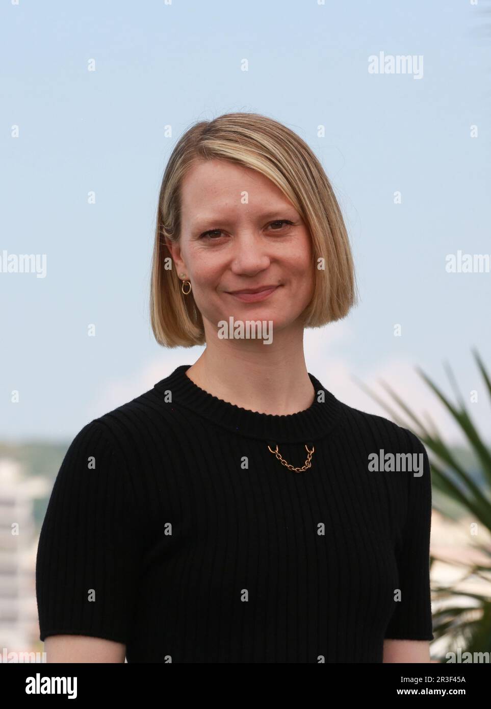 Cannes, Francia, 23rd maggio 2023. Mia Wasikowska al bando fotografico per il film Club Zero al Festival di Cannes 76th. Photo Credit: Doreen Kennedy / Alamy Live News. Foto Stock