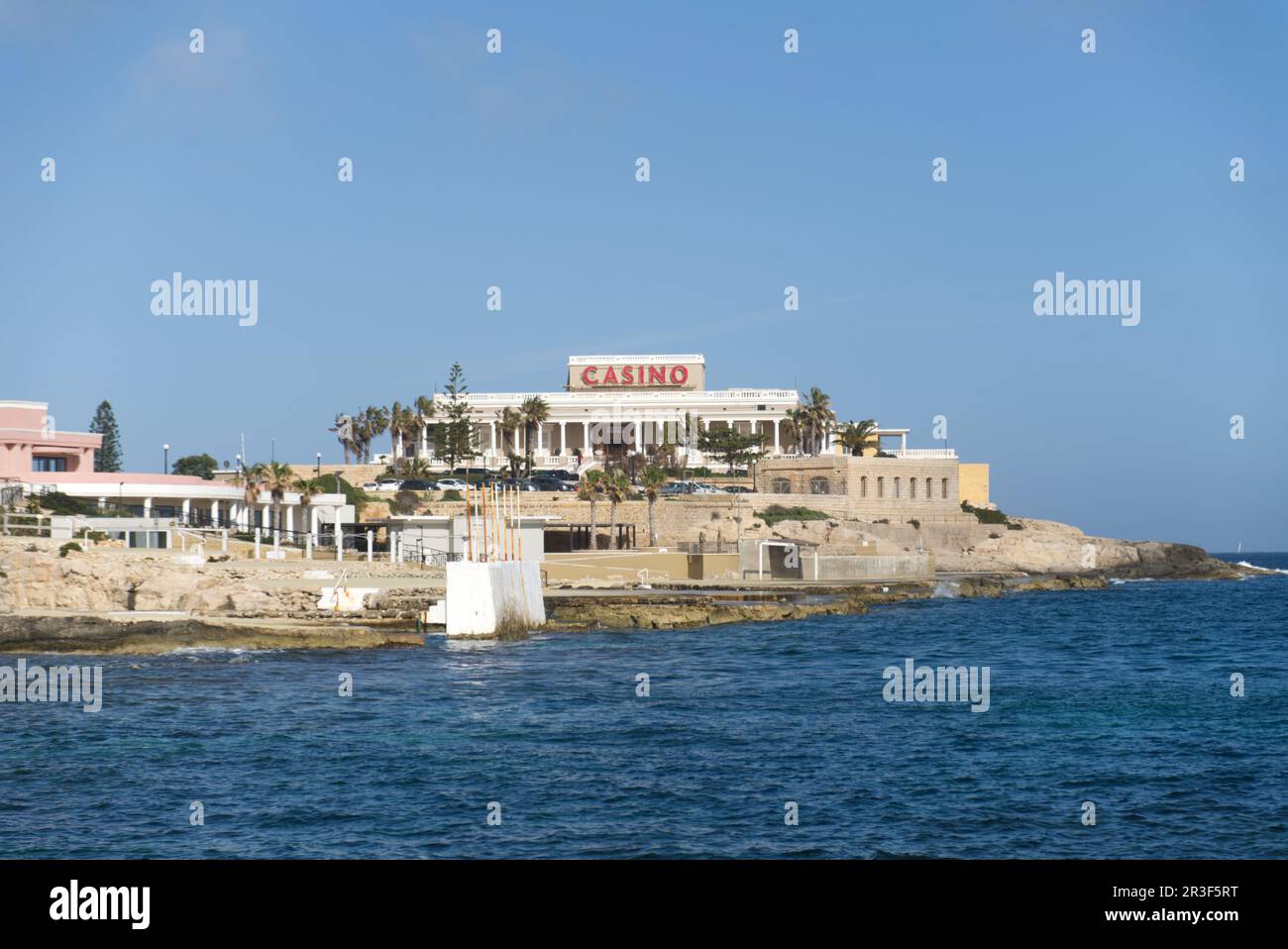 Paceville, St. Julians, centro di intrattenimento, vita notturna, Malta Foto Stock