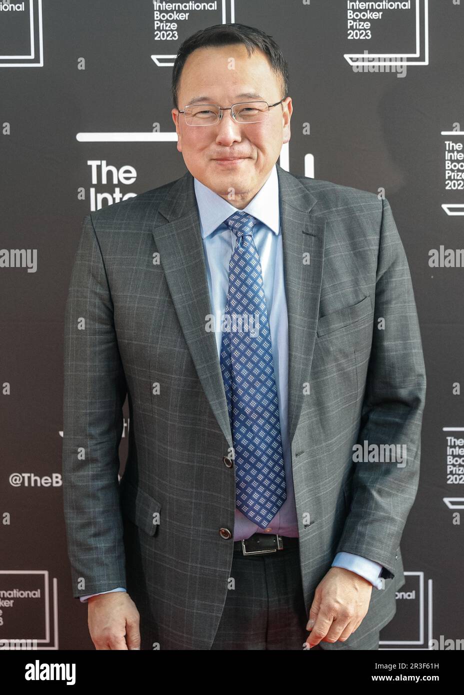 Londra, Regno Unito. 23rd maggio, 2023. Tan Twan Eng, Giudice. Autori, traduttori e giudici, nonché ospiti speciali, sul tappeto rosso per la cerimonia di annuncio dell'International Booker Prize 2023, tenutasi presso lo Sky Garden nella City di Londra. Credit: Imageplotter/EMPICS/Alamy Live News Foto Stock