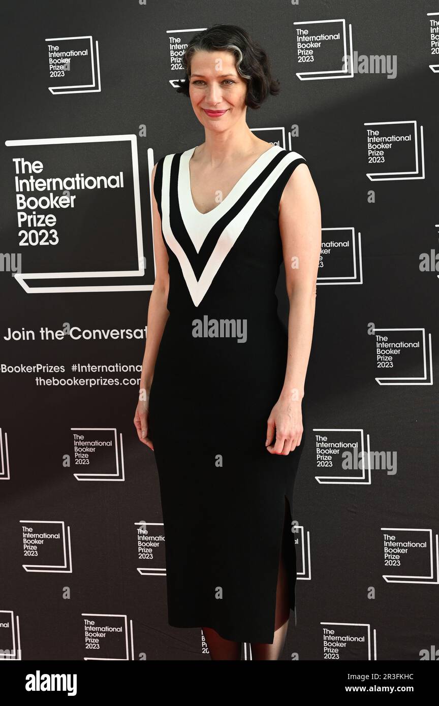 Londra, Regno Unito. 23rd maggio, 2023. Gaby Wood, direttore della Booker Prize Foundation, partecipa all'International Booker Prize 2023 allo Sky Garden, Londra, Regno Unito. Credit: Vedi li/Picture Capital/Alamy Live News Foto Stock