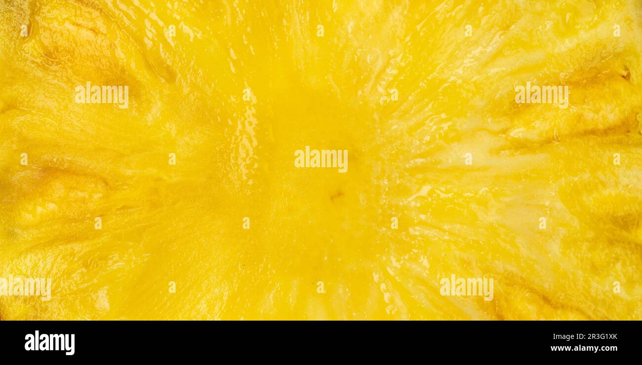 Ananas frutta sfondo da panorama Foto Stock