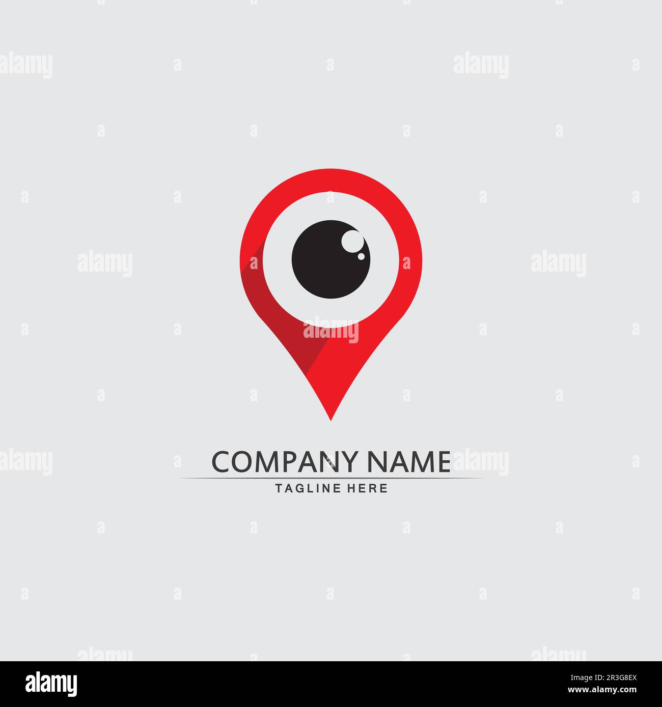 Icona posizione, logo mappa per mappe google Maps, segnaletica ...