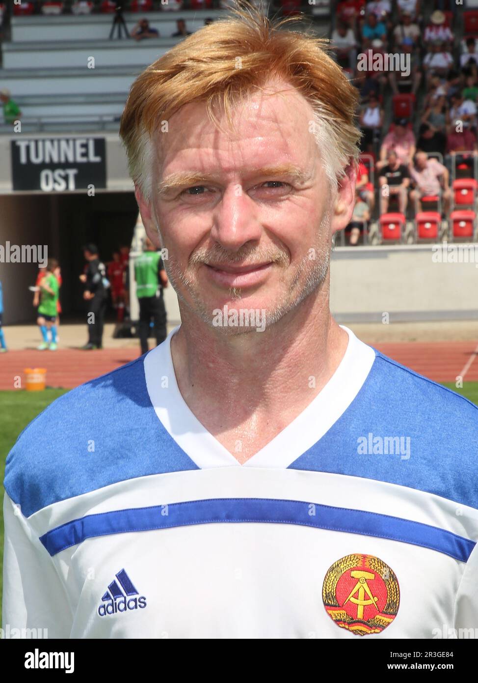 JÃ¶rg illing FC Karl-Marx-Stadt , Chemnitzer FC prima del gioco di spicco per 03.07.2022 a Erfurt Foto Stock