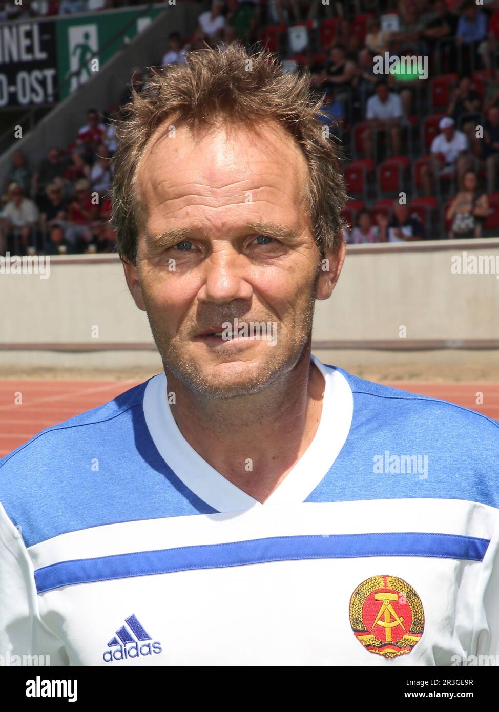 Stefan Minkwitz 1.FC Magdeburg nel gioco di calcio celebrità su Steigerwaldstadion Erfurt 03.07.2022 Foto Stock