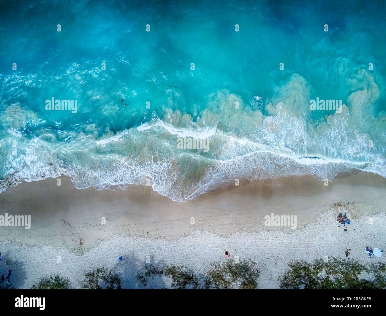 Waimanalo spiaggia oahu hawaii luogo di vacanza Foto Stock