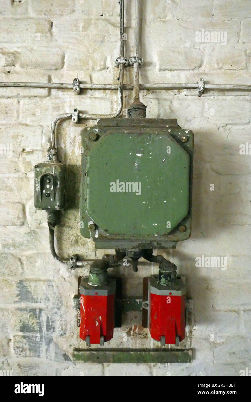 Connettore industriale Foto Stock