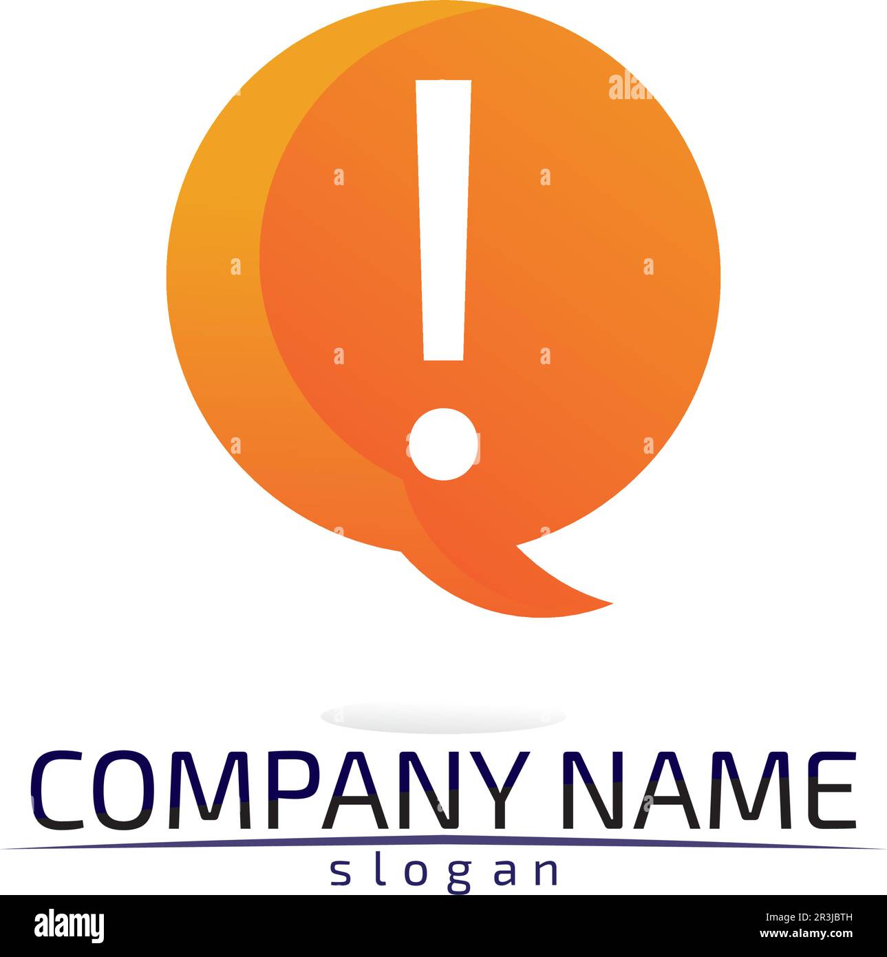 logo vettoriale per chat e messaggi Illustrazione Vettoriale