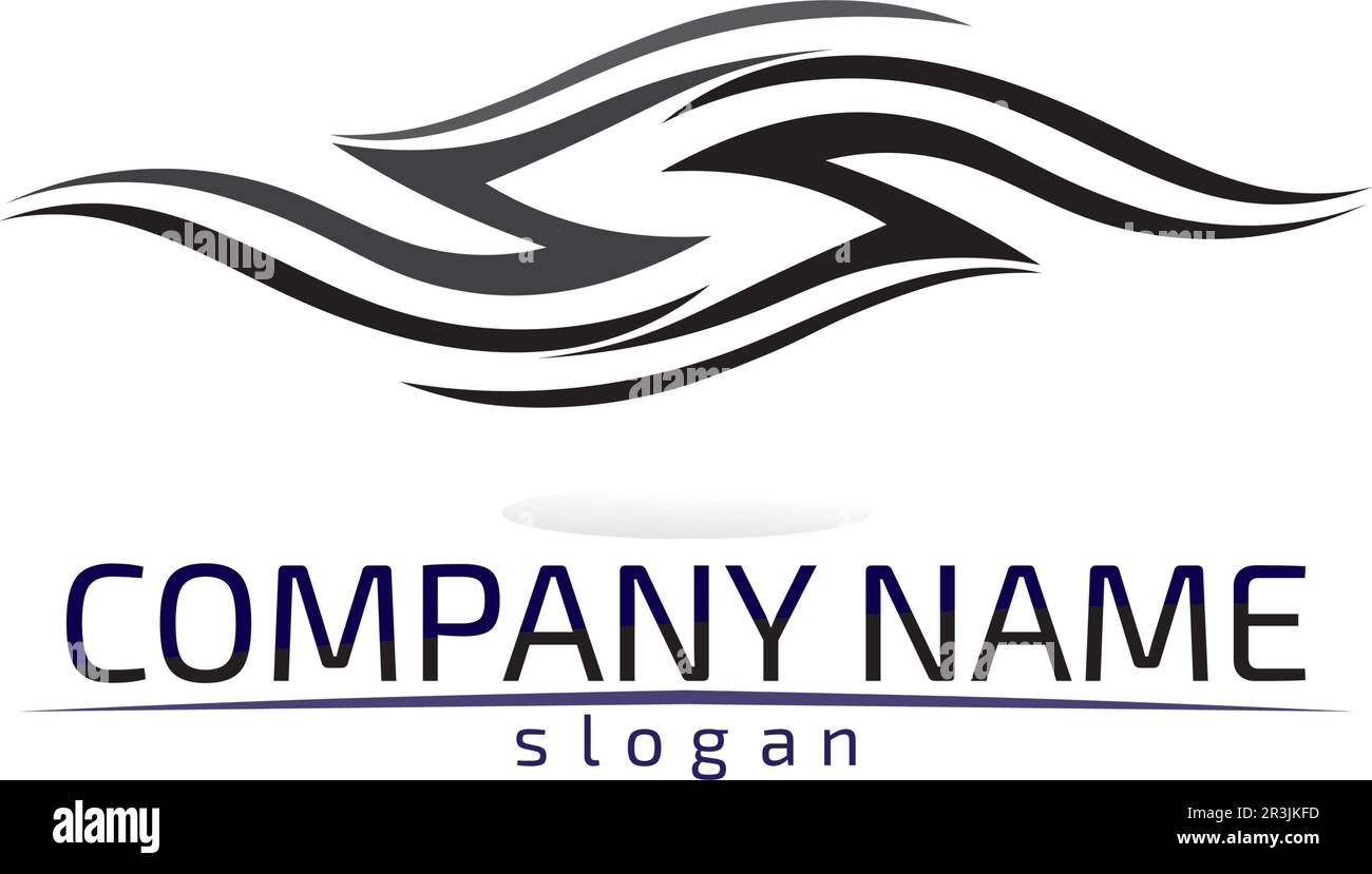 Le onde sonore illustrazione vettoriale del modello di progettazione Illustrazione Vettoriale