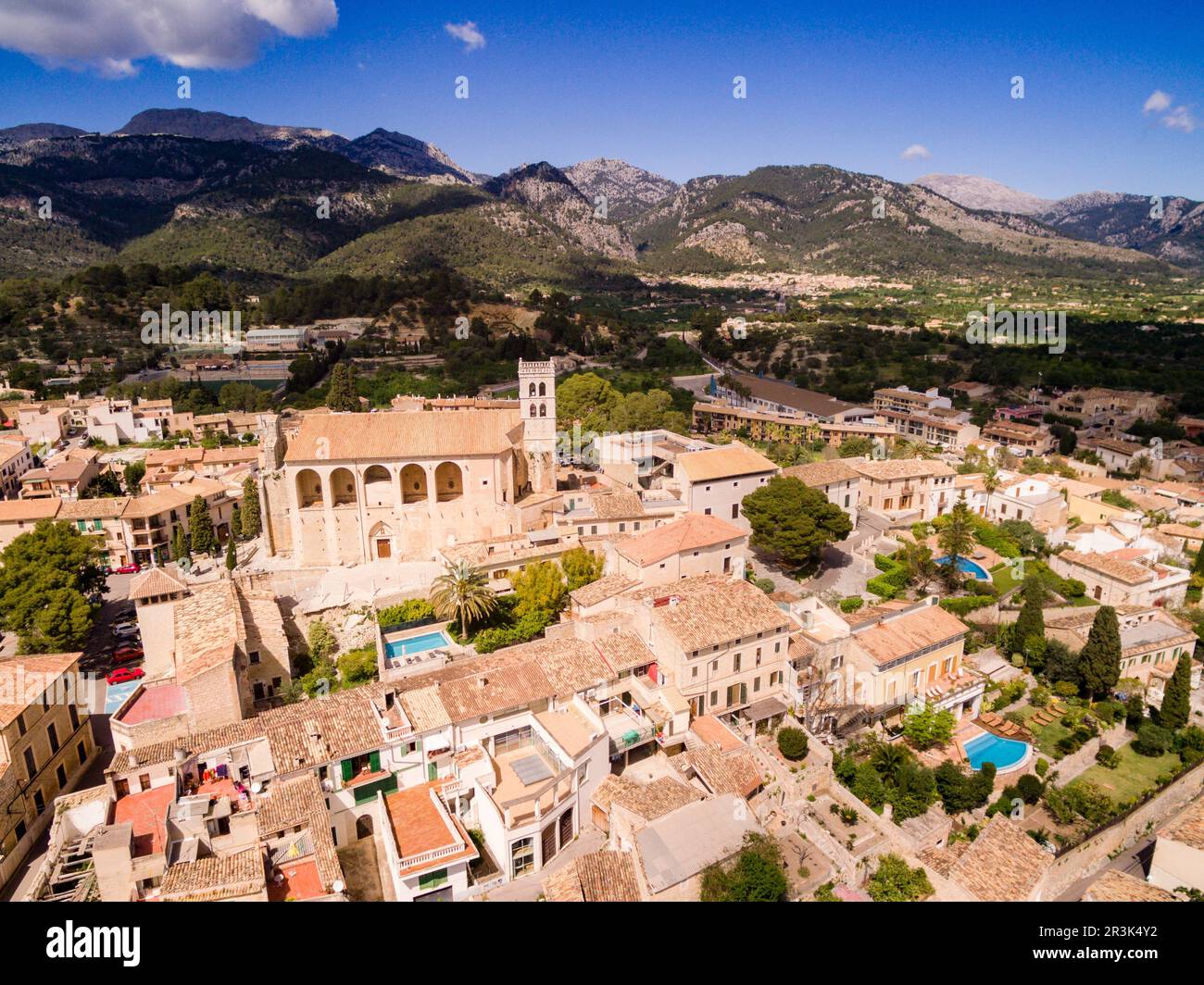 Selva , mancomunidad del Raiguer, Maiorca, isole Baleari, Spagna, Europa. Foto Stock
