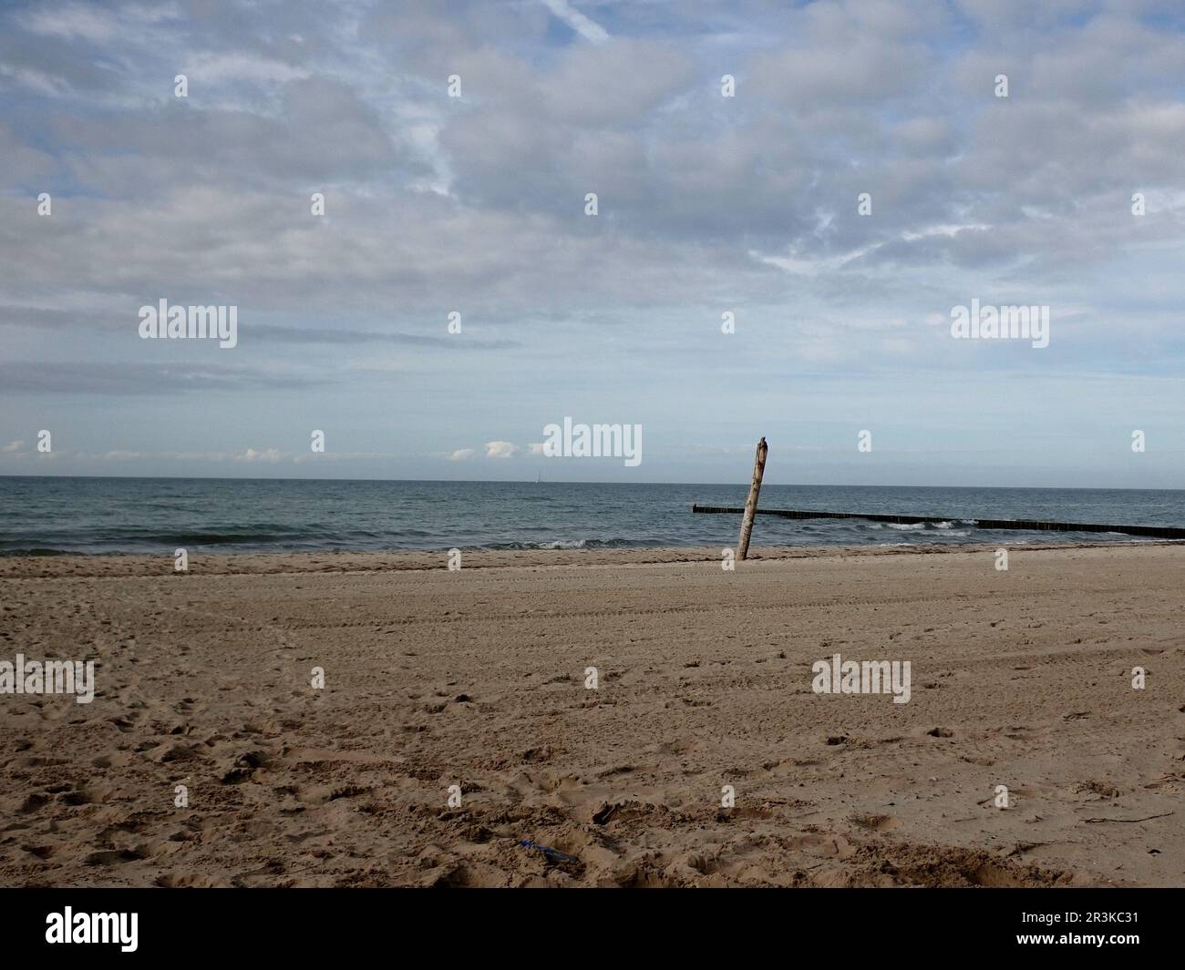 Mar baltico beach Foto Stock
