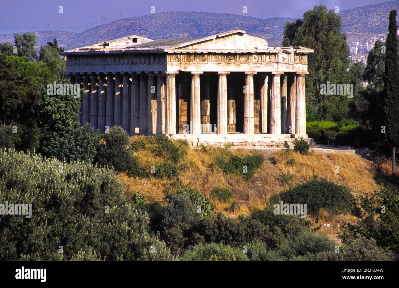 Templo de Hefesto (449a.c.). Acropólis. Atenas.Ática. Sterea Ellada.Grecia. Foto Stock