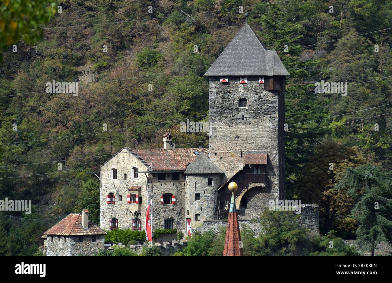 Castello di Bronzolo a chiusa, Alto Adige Foto Stock