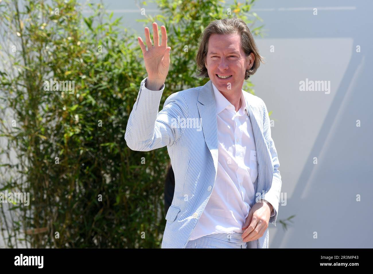 Cannes, Francia. 24th maggio, 2023. Direttore Wes Anderson - Asteroid City photocall, - il 76th° Festival annuale di Cannes CANNES CANNES CANNES, FRANCIA, il 24 maggio 2023. (Foto di Lionel Urman/Sipa USA) Credit: Sipa USA/Alamy Live News Foto Stock