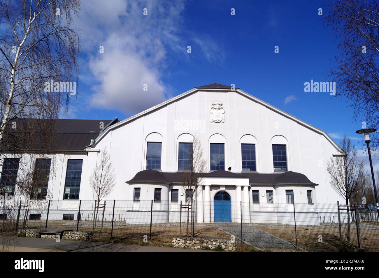 Vecchia centrale elettrica di WeiÃŸenfels Foto Stock