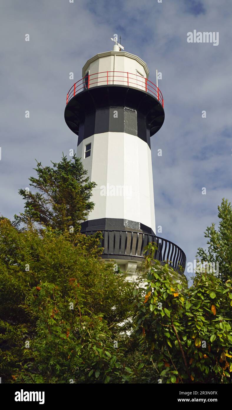 Torre faro Inishowen Head Foto Stock